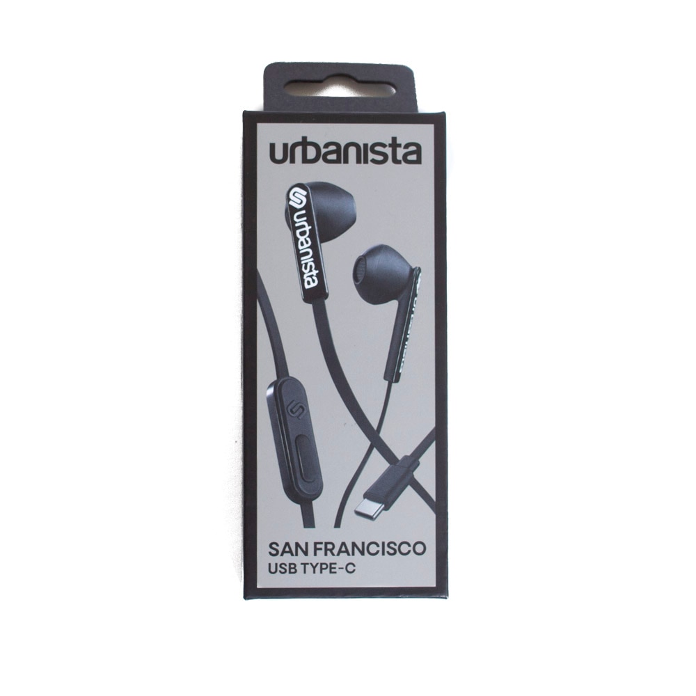 Earbuds & Headphones, Tech, Urbanista, San Francisco, USB-C, 754935, Midnight Black